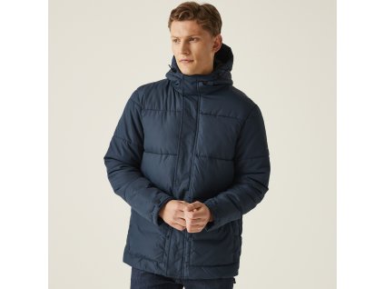 Pánská prošívaná zimní bunda Falkner RMN214 navy | RGT01983_540