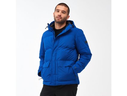 Pánská prošívaná zimní bunda Falkner RMN214 modrá | RGT01983_Z8B