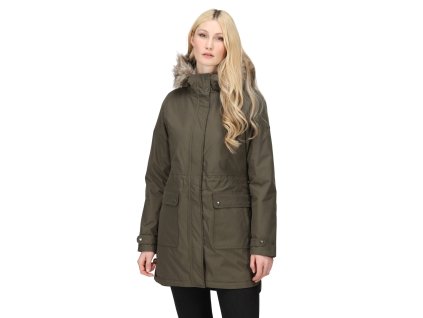 Dámská zimní parka Sabinka RWP352 khaki | RGT02021_41C