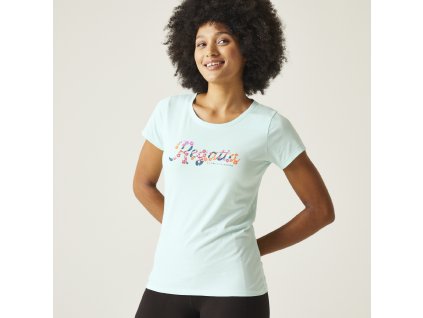 Dámské bavlněné triko Breezed IV RWT312 faded mint | RGT02061_K2C