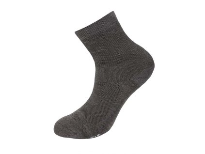 MANAGER BAMBOO WINTER zimní ponožky s bambusem šedá | PRG00185_šedá