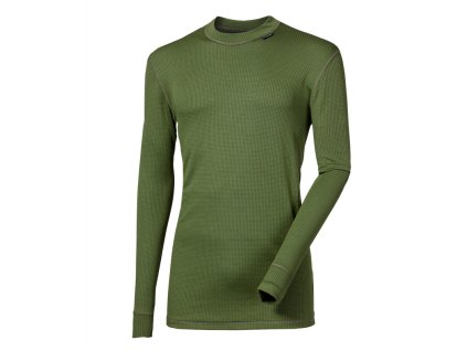 MS NDR pánské funkční triko dlouhý rukáv khaki | PRG00205_khaki