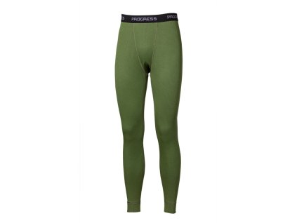 MS SDN pánské funkční dlouhé spodky khaki | PRG00350_khaki