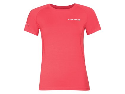 E NKRZ dámské triko s bambusem jahodová | PRG00433_jahodová