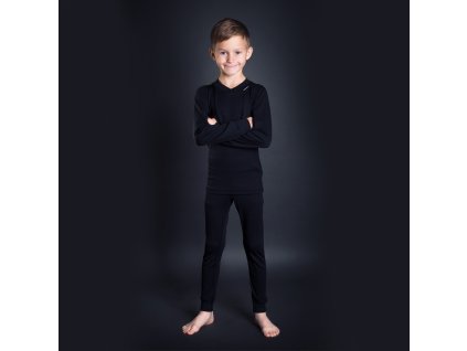 MS SDND dětské funkční dlouhé spodky černá | PRG00446_černá