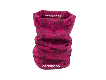 TUBE funkční šátek tubus fuchsie floral | PRG00512_fuchsie floral