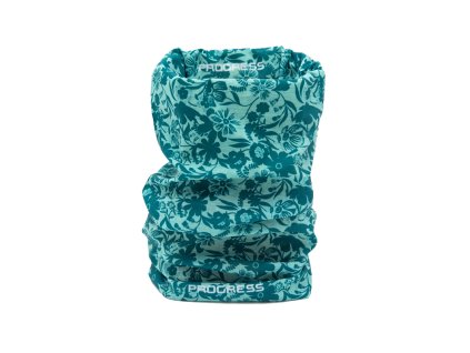 TUBE funkční šátek tubus mint floral | PRG00512_mint floral
