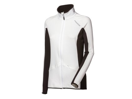 ODDA dámská funkční sportovní mikina bílá/černá | PRG00551_bílá/černá