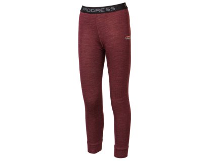 MB SDND dětské termo dlouhé spodky švestka/meruňka | PRG00577_švestka/meruňka