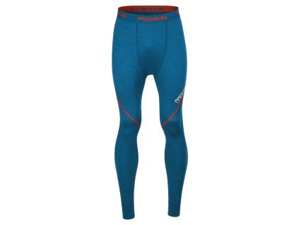 MW SDN pánské dlouhé merino spodky petrol melír | PRG00628_petrol melír