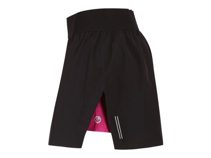 CARRERA SKIRT dámská sportovní sukně 2v1 černá/višňová | PRG00662_černá/višňová
