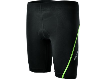 Dětské kraťasy Silvini CP1026 Avisio black-lime | SLV00079_black-lime