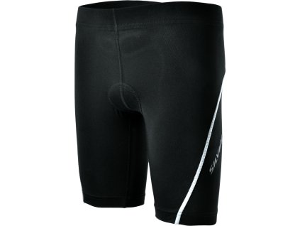 Dětské kraťasy Silvini CP1026 Avisio black-white (Velikost 134-140)