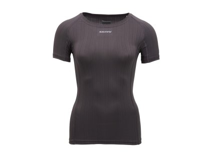 Silvini dámské funkční triko WT548 Basale charcoal (Velikost S)