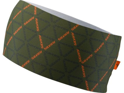 Silvini unisex čelenka UA1114 Piave olive-orange (Velikost S/M)