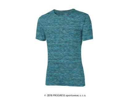 MELIS pánské triko s krátkým rukávem tyrkysová | PRG00178_tyrkysová