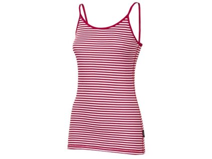 Dámské funkční tílko MLs NKOZ proužek červená/bílá | PRG00238_proužek červená/bílá