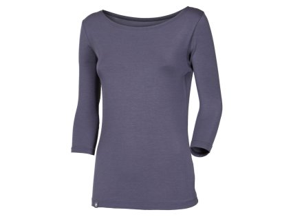 ANIKA dámské triko s 3/4 rukávem s bambusem šedá | PRG00474_šedá