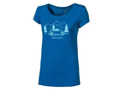 LIBERTA "BEETLE" dámské triko s bambusem modrá | PRG00518_modrá