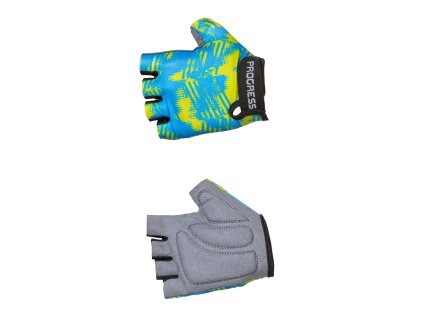 VALEDO MITTS dětské cyklorukavice modrá/lime | PRG00522_modrá/lime