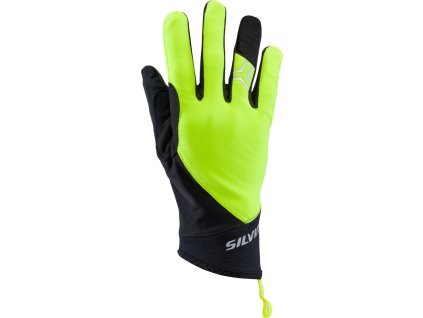 Silvini dámské rukavice WA1308 Olona neon-black (Velikost XS)
