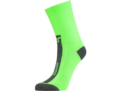 Silvini unisex ponožky UA1233 Allaro green-charcoal (Velikost 36-38)