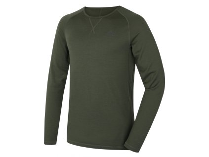 Merino termoprádlo triko Merow M green | HSK21287_HT0-0807