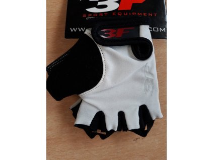 Cyklo rukavice Kids 1527  bílá | 3FV00282_bílá