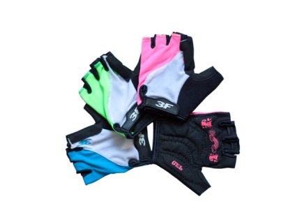 Dětské cyklistické rukavice Gloves 2123 růžová | 3FV00649_růžová