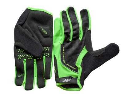 Cyklistické rukavice Trail 2129 green | 3FV00673_green