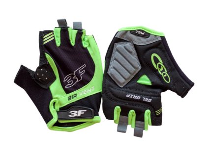 Cyklistické rukavice Air vent 2133 green | 3FV00676_green