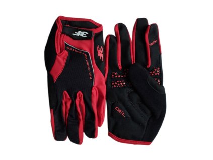 Cyklistické rukavice Trail 2140 red | 3FV00678_red