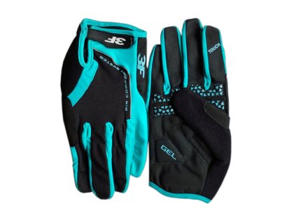 Cyklistické rukavice Trail 2140 tyrkysová | 3FV00679_tyrkysová