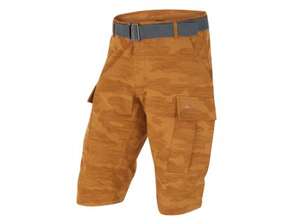 Pánské funkční kraťasy Kalfer M tm. hořčicová | HSK00668_tm. hořčicová