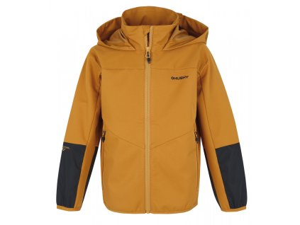 Dìtská softshell bunda Sonny K hořčicová | HSK00672_hořčicová