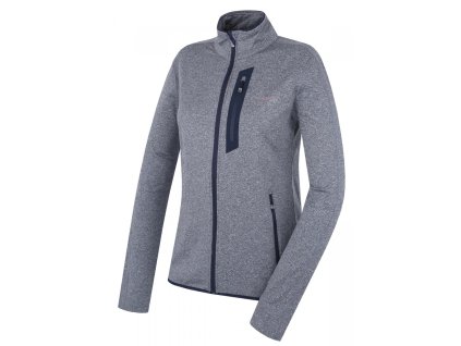 Dámská mikina na zip Ane L dark blue | HSK00703_dark blue