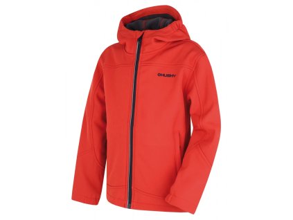 Dětská softshell bunda Simbo K red | HSK00715_red