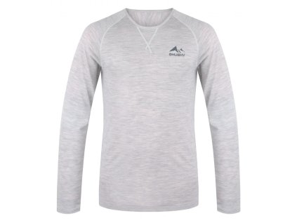 Pánské merino termoprádlo triko Merow M light grey | HSK00930_light grey