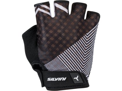 Silvini dámské cyklistické rukavice WA1431 Albano black-white (Velikost S)