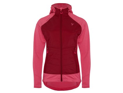 Dámská mikina s neprofukem Divera WJ1311 punch-merlot | SLV00540_punch-merlot