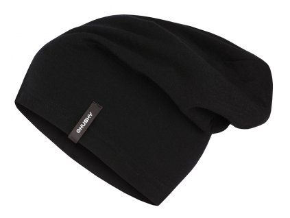 Merino čepice Merhat black | HSK21317_black