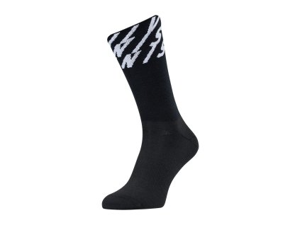 Unisex ponožky Silvini UA1634 Oglio black-white (Velikost 36-38)