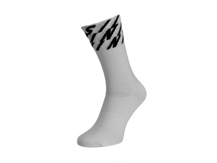 Unisex ponožky Silvini UA1634 Oglio white-black (Velikost 36-38)