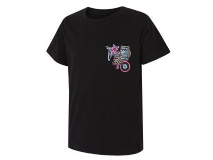 Dětské bavlněné triko Tee Patch K black | HSK21993_black
