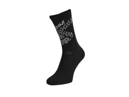 Silvini unisex ponožky UA1642 Bardiga black-white (Velikost 36-38)
