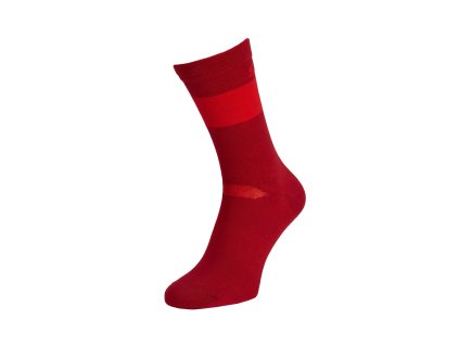 Silvini unisex ponožky UA1642 Bardiga merlot-red (Velikost 36-38)