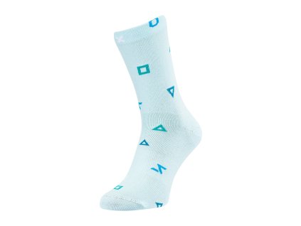 Unisex ponožky Silvini UA1643 Dogana turquoise-ocean (Velikost 36-38)