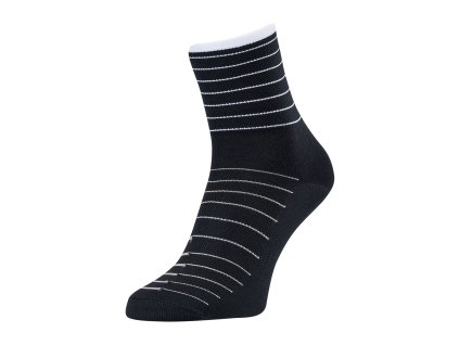 Silvini unisex ponožky UA1659 Bevera black-white (Velikost 36-38)