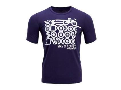 Silvini pánské tričko MD1614 Berici blue (Velikost L)