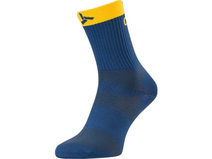 Silvini unisex ponožky UA1660 Orato navy-yellow | SLV00373_navy-yellow